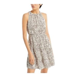 Bella Dahl Women's Size Large Papillon Papaya Tiered Mini Dress.  XSMALL